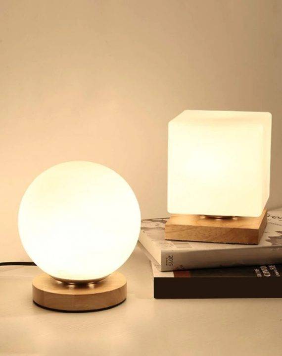 Lampe de table cocooning et cubique en verre Lampes 🎁 Idées cadeaux cocooning Cocooning.net